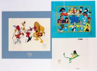 Warner Bros Studios Animation Genuine Original Production Cels for FROGGONE IT and THE WARNER BUNCH