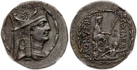 Kings of Armenia. Tigranes II 'the Great', 95-56 BC. Silver Tetradrachm (15.68 g)