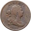 1805 Bust 1/2C. Lg 5, Stems - 2