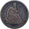 1844-O Liberty Seated 50C. Dbld Date