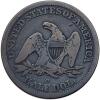 1844-O Liberty Seated 50C. Dbld Date - 2