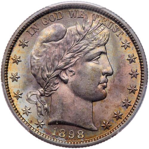 1898-O Barber 50C