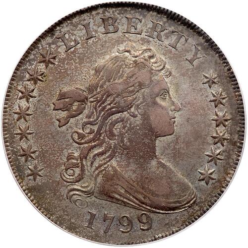 1799/8. 13 stars on reverse. B-2; BB-143