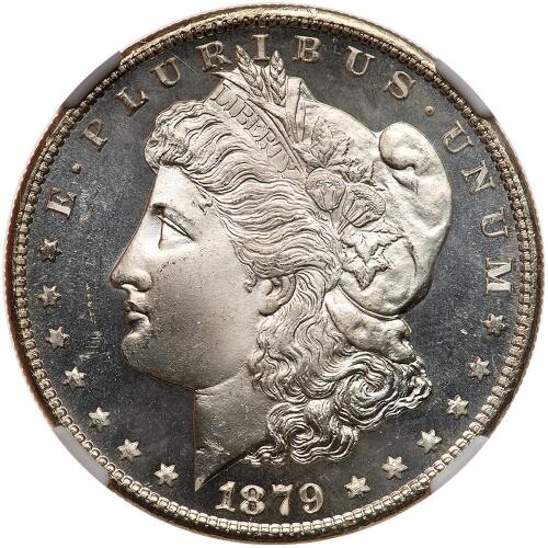 1879-S Morgan $1. Rev of 1879 NGC MS66