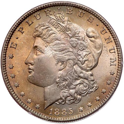 1885 Morgan $1
