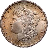 1885 Morgan $1