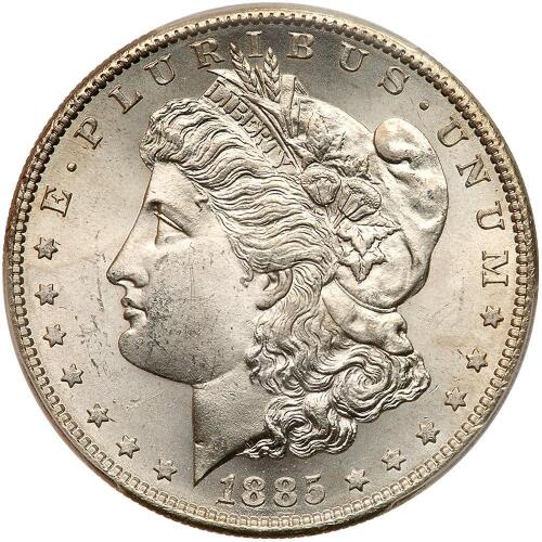 1885-S Morgan $1