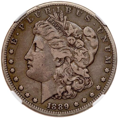 1889-CC Morgan $1 NGC VF25