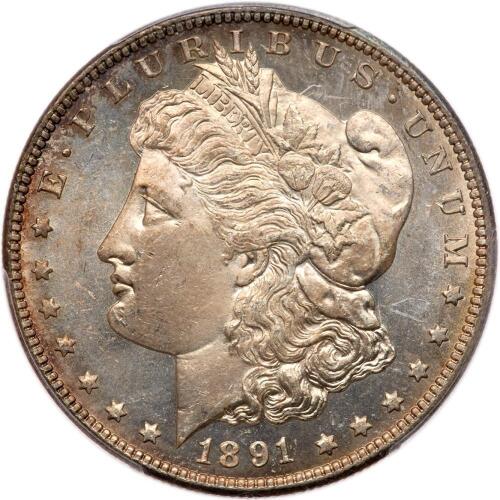 1891-CC Morgan $1