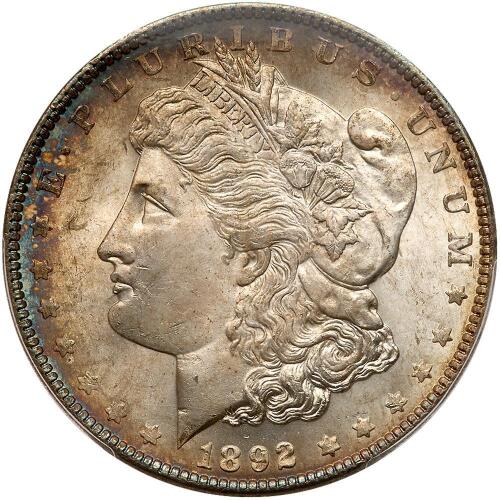 1892 Morgan $1