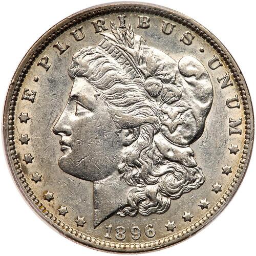1896-O Morgan $1