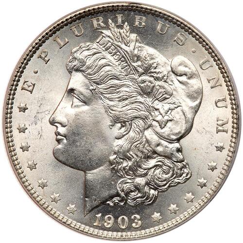 1903 Morgan $1 PCGS MS66