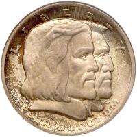 1936 Long Island 50C NGC MS65