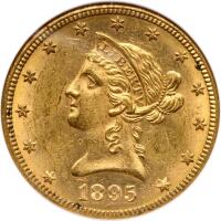1895-O $10 Liberty NGC MS61