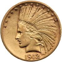 1912 $10 Indian