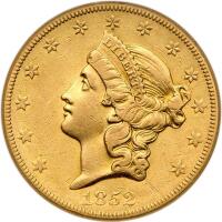 1852-O $20 Liberty