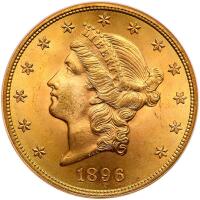 1896 $20 Liberty