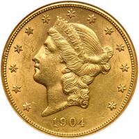1904-S $20 Liberty