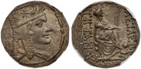 Kings of Armenia. Tigranes II 'the Great', 95-56 BC. Silver Tetradrachm (14.94 g)