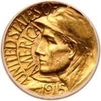 1915-S Panama-Pacific Gold $1