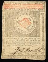 Rhode Island. July 2, 1780, $8.00 Note