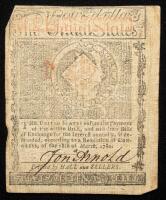 Rhode Island. July 2, 1780, $4.00 Note