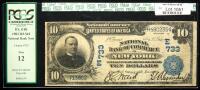 1902, $10 National Bank Note. Blue Seal, Dated Back. National Bank of Commerce New York