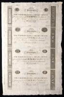 181x (1810s) Philadelphia $1.00, $2.00, $3.00 Uncut Sheet Farmers Bank