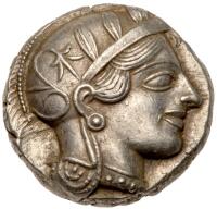 Attica, Athens. Silver Tetradrachm (17.18 g), ca. 454-404 BC