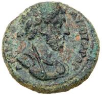 Abila in Decapolis. Marcus Aurelius. &Atilde;&dagger; 26 (13.45 g), AD 161-180