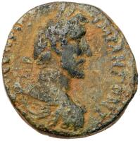 Aelia Capitolina (Jerusalem) in Judaea. Antoninus Pius. &Atilde;&dagger; 21 (9.62 g), AD 138-161