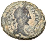 Aelia Capitolina (Jerusalem) in Judaea. Antoninus Pius. &Atilde;&dagger; 18 (3.42 g), AD 138-161