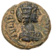 Akko-Ptolemais in Phoenicia. Julia Domna. AE 21 (7.75 g), Augusta, AD 193-217