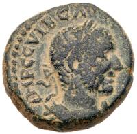 City Coins of Israel. Caesarea. Trebonianus Gallus. &Atilde;&dagger; 18 (6.35 g), AD 251-253