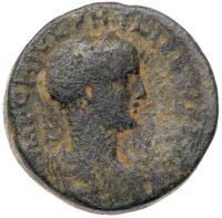 City Coins of Israel. Neapolis (Shechem). Philip II, AD 247-249. AE 26 mm (17.75 g)