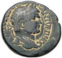 City Coins of Israel. Sepphoris. Caracalla. AE 26 (12.67 g), AD. 198-217
