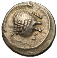Arabia Felix, Himyarites. &acirc;&euro;&tilde;MDN BYN. Silver Unit (1.30 g), ca. AD 80-100