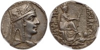 Kings of Armenia. Tigranes II 'the Great', 95-56 BC. Silver Tetradrachm (15.58 g)
