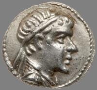 Bactria. Eukratides, c. 171-135 BC. (0.71g), 171 BC Superb Mint State
