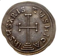 Michael I, Rhangabe with Theophylactus, AD 811-813. Silver Millaresion (1.96g)