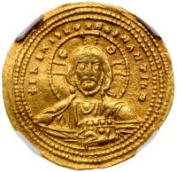 Basil II, Bulgaroktonos with Constantine VIII, AD 976-1025 Gold Nomisma (4.41g).