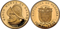 Panama. 100 Balboas, 1975. Choice Brilliant Proof