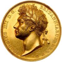 Great Britain. Coronation Gold Medal, 1821