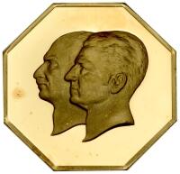 Iran. "Bank Melli 50th Anniversary" Gold Proof Medal, MS2535 (1976)