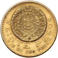Mexico. 20 Pesos, 1918