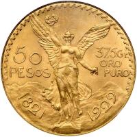 Mexico. 50 Pesos, 1929