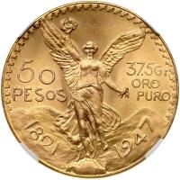 Mexico. 50 Pesos, 1947