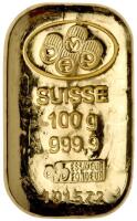Switzerland. SUISSE 100G Gold Bar