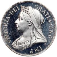 Australia. 1901-dated Victoria Fantasy Double Florin