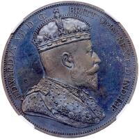 Australia. 1901-dated Edward VII Double Florin NGC PF65 BN